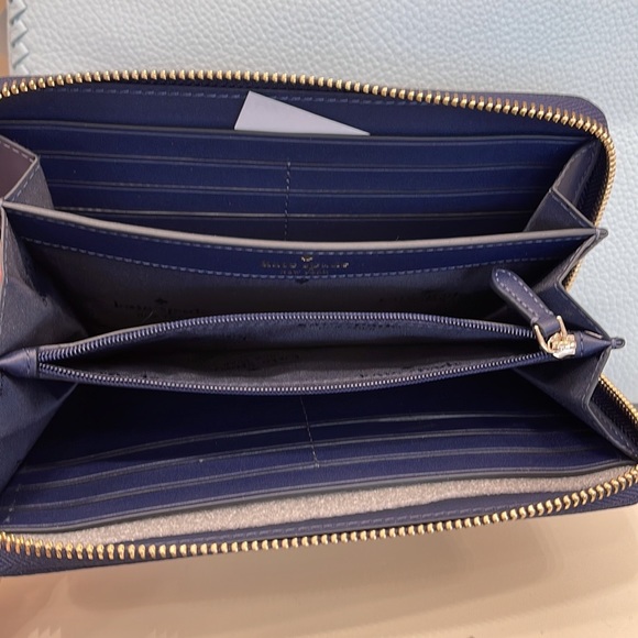 Kate Spade Chelsea Nylon Large Continental Wallet
Color: Parisian Night 
NWT - Picture 9 of 16